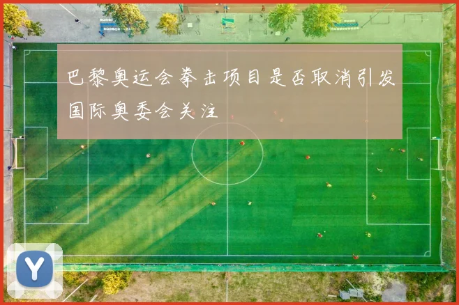 巴黎奥运会拳击项目是否取消引发国际奥委会关注
