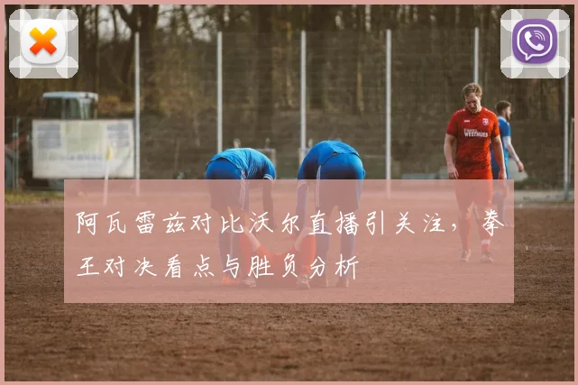 阿瓦雷兹对比沃尔直播引关注，拳王对决看点与胜负分析