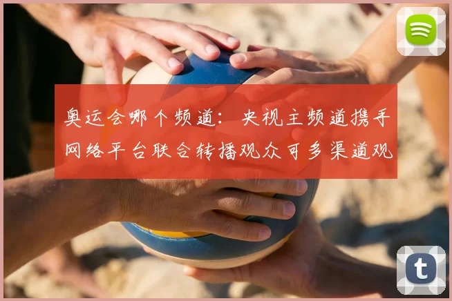 奥运会哪个频道：央视主频道携手网络平台联合转播观众可多渠道观看