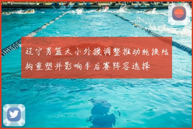 辽宁男篮大小外援调整推动轮换结构重塑并影响季后赛阵容选择